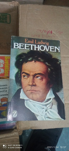 Libro Beethoven. Emil Ludwing