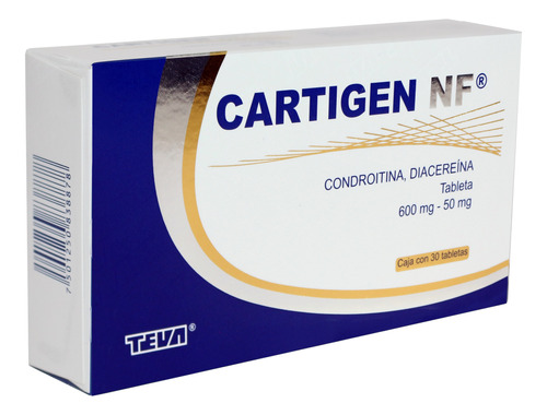 Cartigen Nf 600/50mg Tabletas 30