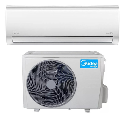 Minisplit Inverter Midea 1 Ton Solo Frio 18 Seer