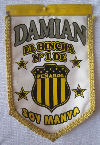 Banderin Peñarol Nombre Damian