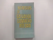 Comprar Memorias De Salvador Camacho Roldán