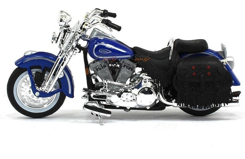 Moto Harley Davidson Flsts Heritage Springer - 1:18 Maisto
