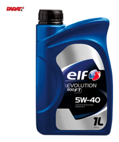 Aceite Elf Evolution 900 5w40 Sintetico X 1 Litro - Parat