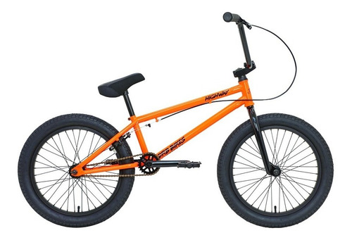 Imagen 3 de 9 de Bicicleta Bmx Drb Highway ¡ideal Freestyle Pro! Naranja