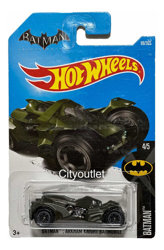 Hot Wheels 2017 Batman Arkham Knight Batmobile 88/365