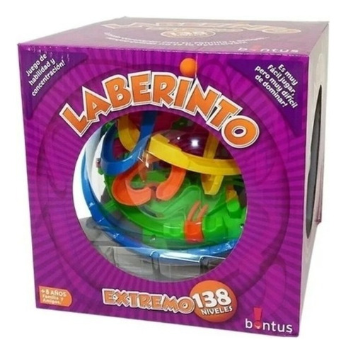 Laberinto Grande Extremo Bontus 138 Niveles Original