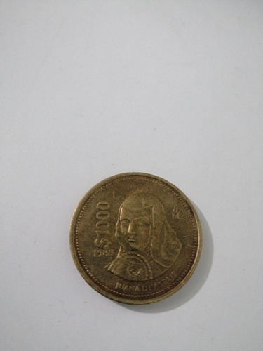 Moneda Mil Pesos Sor Juana Excelentes Condiciones 