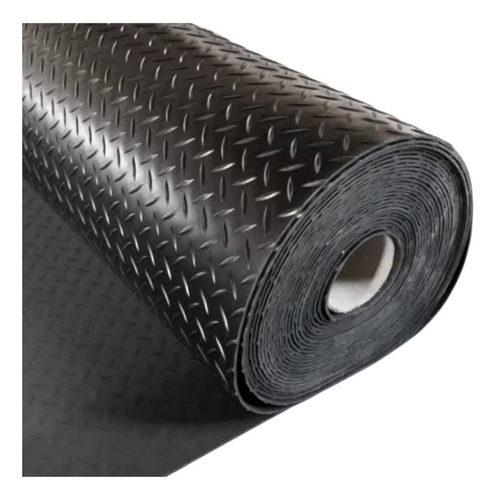 10 M Piso Negro Premium Espiga Opex 2mm Espesor X 2.1m