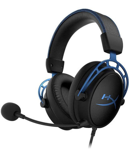 Audífono Gamer Hyperx Cloud Alpha S Blue