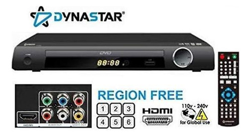 Región Dvd Free Dvd Dynastar Dvd-x9000hd Con Salida Hdmi, In