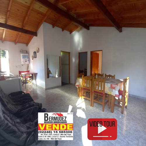 Venta Chalet De 3 Amb En Mar Del Tuyu Calle 75 Entre 7 Y 8 Uf 2 Al Medio