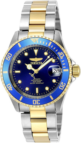 Invicta Pro Diver Para Hombre, 40 Mm, Acero Inoxidable En To