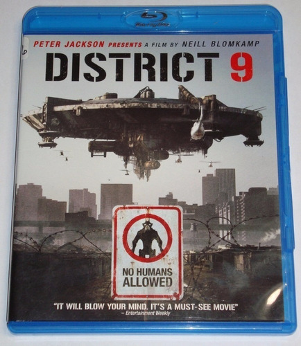 Bluray Distrito 9 Original Acción Usada Eng Sharlto Copley