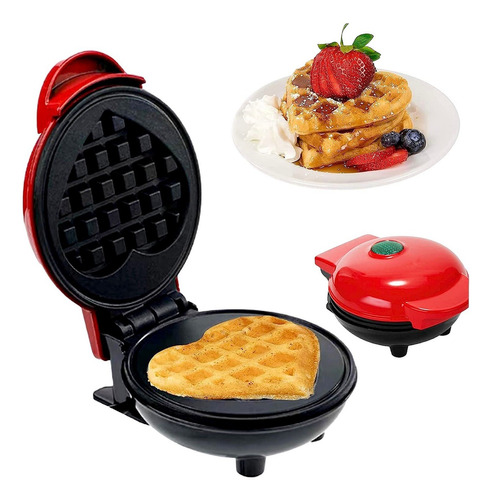 Máquina Para Waffles En Forma De Corazón