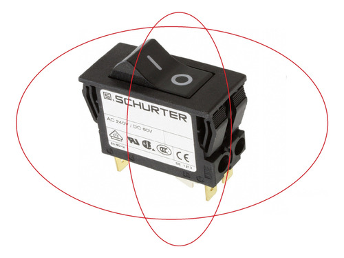 Suitch Interruptor Magnetotérmico Ta45-abtbl100co 10 Amp