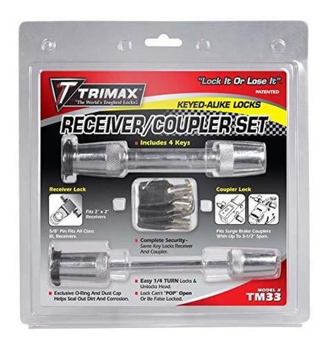 Trimax Tm33 5-8  Receptor Y *******  Span Acoplador De Bloqu