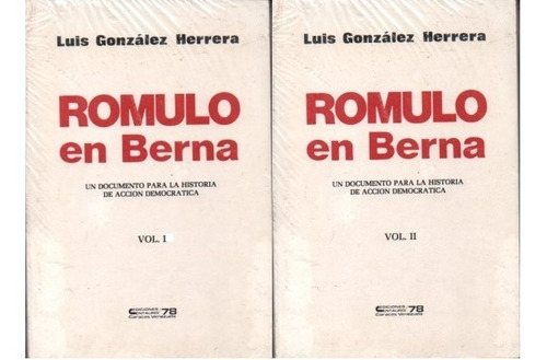 Romulo Betancourt En Berna Documento Para Accion Democratica