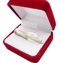Comprar Alianzas  Plata 925 Facetadas Anillo Compromiso Casamiento 