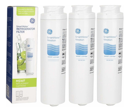 Mswf Water Filter Replace For Refrigerator 3 Pack