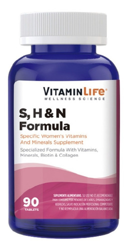 Suplemento Formula S, H & N Vitamin Life 90 Tabletas