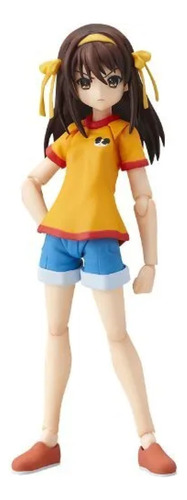 Original Figma 070 Haruhi Suzumiya Middleschool Figura Anime