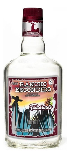Pack De 3 Destilado De Agave Rancho Escondido Tamarindo 1 L
