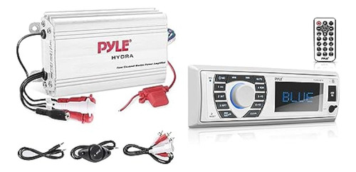 Pyle Hydra - Amplificador Marino Mejorado, Serie