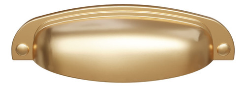 Puxador Concha 115 Colonial 096mm Dourado Fosco Italyline