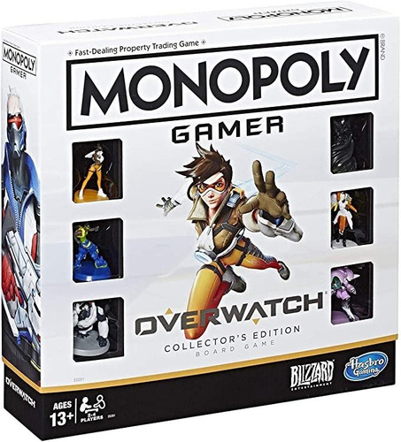 Monopoly Gamer Overwatch Juego De Mesa De Edición Coleccio.