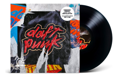 Daft Punk - Homework Remixes - Lp Doble Sellado Nuevo