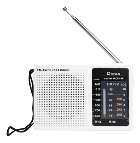 Radio Portátil Am Fm Antena Pocket De Mano Bolsillo A Pilas 