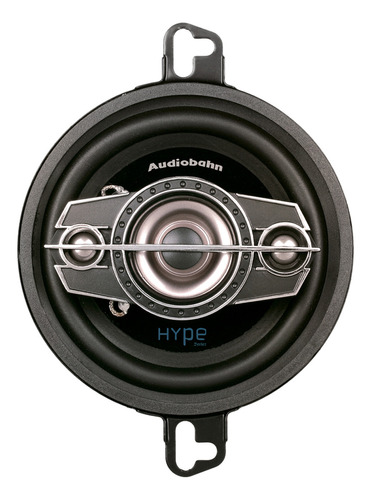 Audiobahn Bocinas 3.5 PuLG As435 4 Vias 400w Serie Hype Color Negro