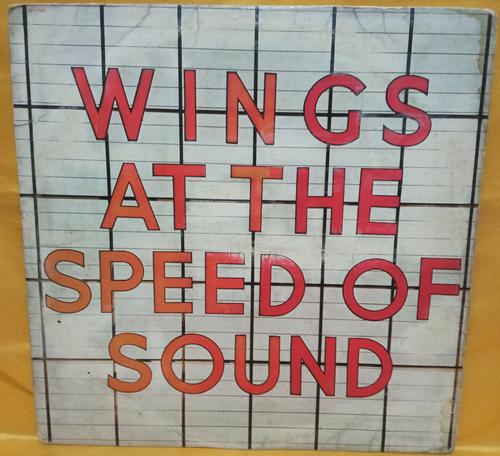 O Wings Lp Wings At The Speed Of Sound Usa 1976 Ricewithduck