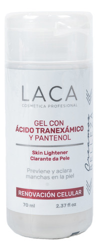 Gel Con Acido Tranexamico Y Pantenol 70ml Laca