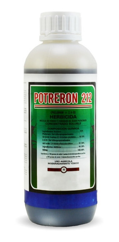 Imagen 1 de 1 de Potreron 212 Herbicida De Uso Agricola X 1 Litro