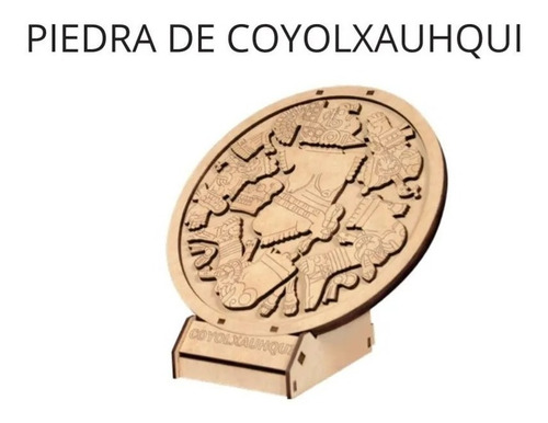 Rompecabezas 3d Piedra De Coyolxauhqui