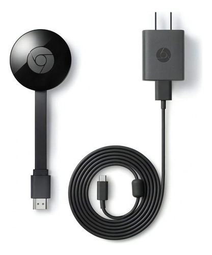 Google Chromecast 2 Generación 1080p Color Negro