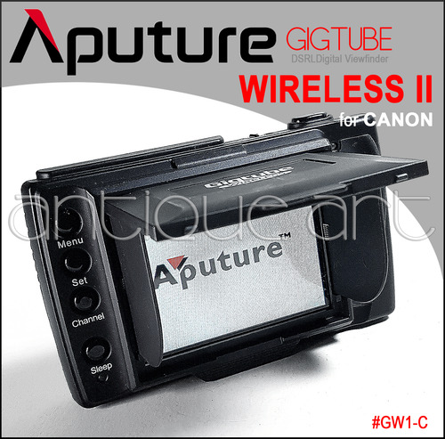 A64 Visor Lcd Gigtube Gw1-c Aputure Monitor Canon 60d 650d (Usado)