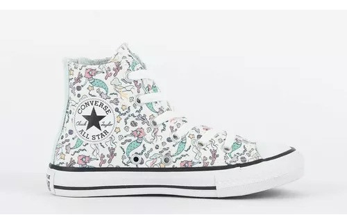 Tenis Converse All Star  Ck10530001 Cano Alto Branco