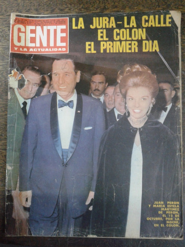 Gente * Nº 430 * Octubre 1973 * Juan D. Peron Presidente *