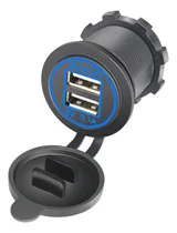 Comprar Cargador Para Auto Universal Gadnic Doble Usb 5v Celulares Color Negro