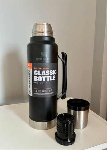 Imagen 7 de 7 de Termo Stanley Classic Legendary Bottle 1.5 QT Matte black