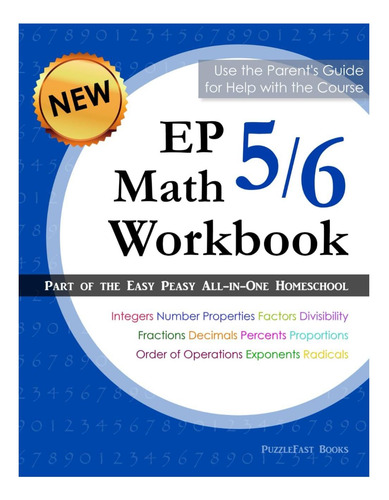 Libro: Libro De Ejercicios Ep Math 5/6: Parte Del Easy Peasy