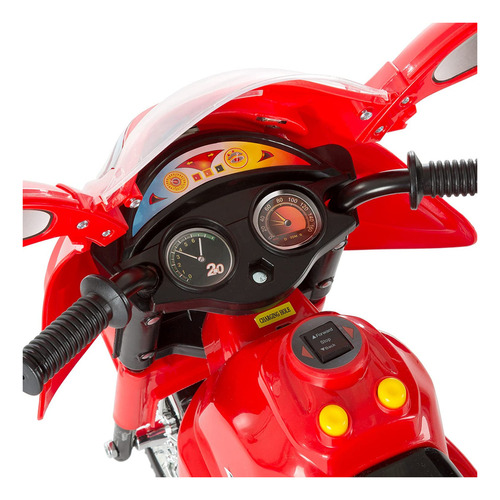 Lil Rider Motocicleta Eléctrica Para Niños  Triciclo De 3 Ru