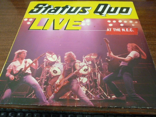 Status Quo Live At The Nec Vinilo Holandes Primera Edicion