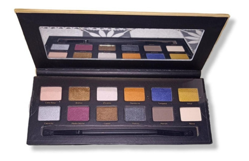 Paleta De Sombras Para Ojos Galilea Montijo 12 Colores