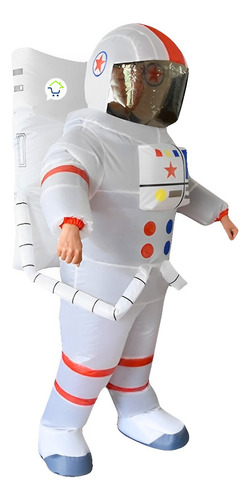 Disfraz De Astronauta Inflable Para Adulto Halloween Fz1829