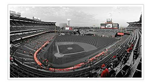 Los Angeles  ángel Toque De Color Ballparks De Béisbol  24