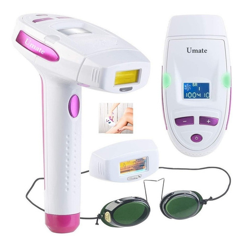 Imagem 1 de 5 de Depilador Pulsada Portatil Laser Lcd Digital Depilacao Luz