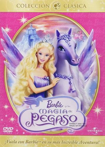 Barbie Y La Mágia De Pegaso Dvd Película Nuevo